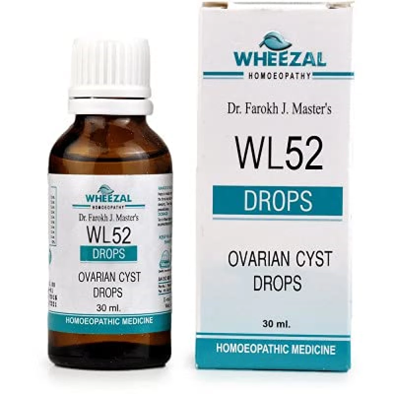 Wheezal WL52 Ovarian Cyst Drop, 30 ml-1.webp